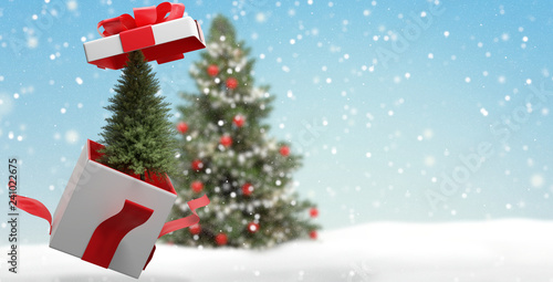 open christmas surprise pre...