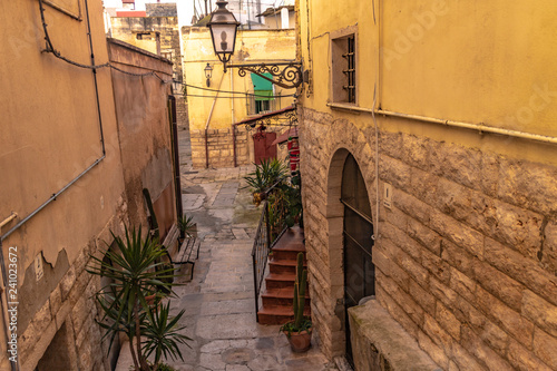 Bild auf Leinwand Centro storico Andria - Old Town Andria Puglia