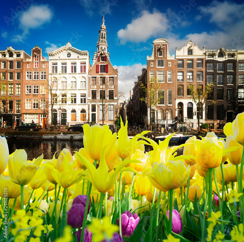 Houses of Amstardam, Netherlands photo