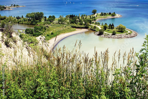 View from Scarborough Bluffs photo
