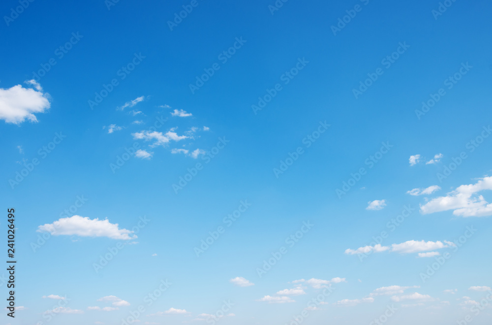 White clouds in blue sky. White clouds in blue sky.