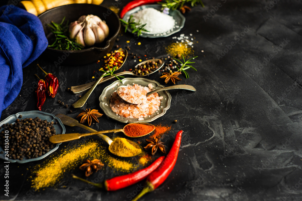 Spices as a cooking concept Spices as a cooking concept