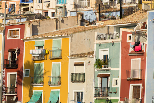 Mediterranean old town photo