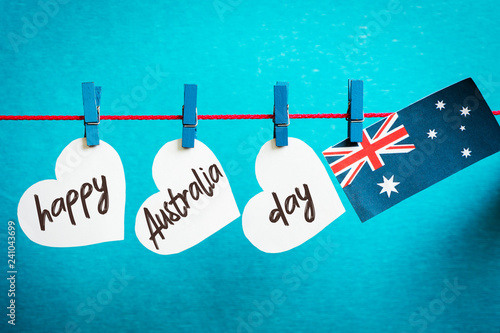 Celebrate Australia Day holiday on January 26 with a Happy Australia Day message greeting written