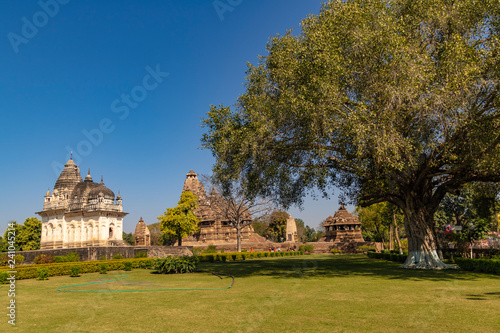 The Khajuraho Group of Monuments is a group of Hindu, Buddhist and Jain temples in Madhya Pradesh,