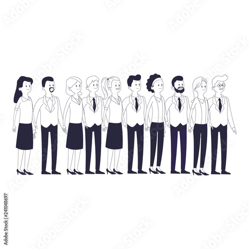 group of friends cartoon