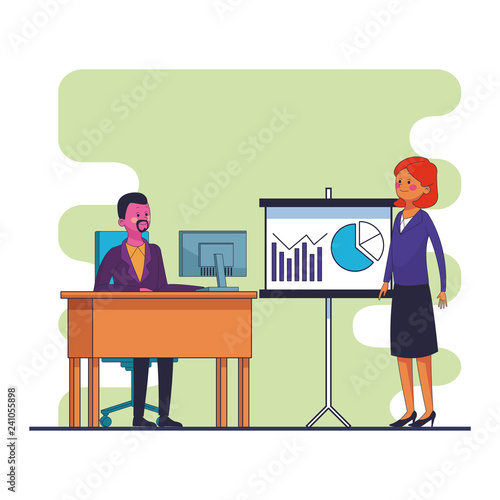 business coworkers executives