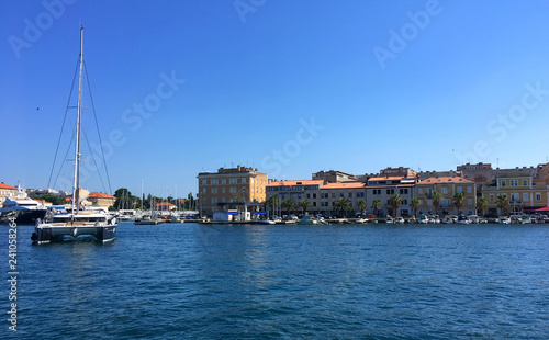 port in Trogir ,Croatia 