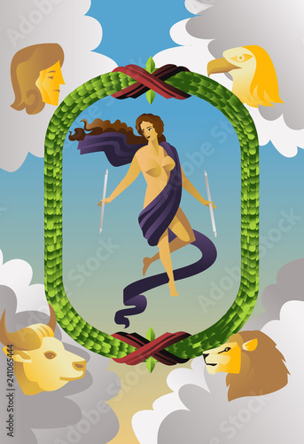 the world 21 tarot card