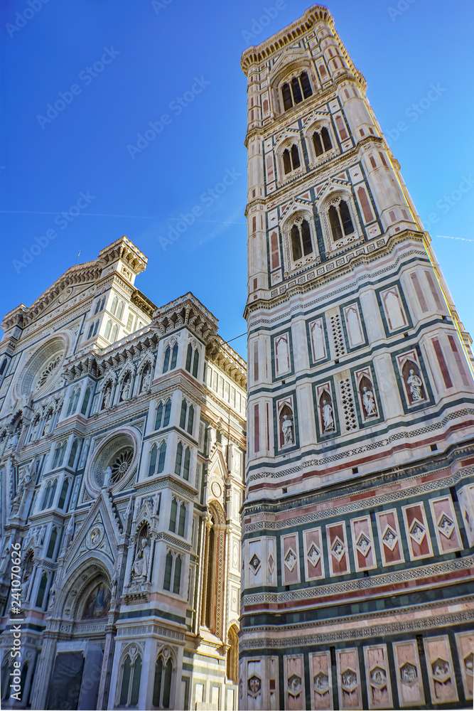 Campanile Bell Tower Duomo Cathedral Florence Italy