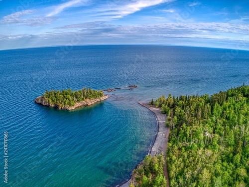 Splitrock Lighthouse State Park is located on the North Shore of Lake Superior in Minnesota
