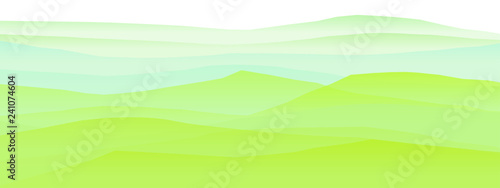 Farbige Berge, Wellen, abstrakte Oberfläche, moderner Hintergrund, Vektorgrafik Illustration für dein Projekt