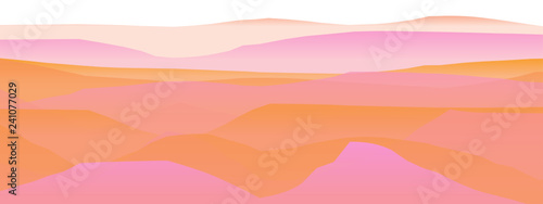 Farbige Berge, Wellen, abstrakte Oberfläche, moderner Hintergrund, Vektorgrafik Illustration für dein Projekt