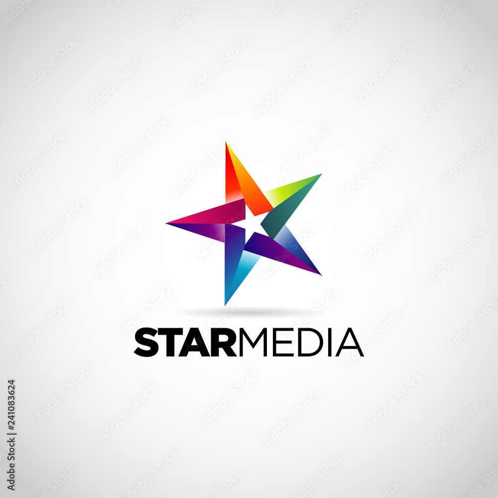 Rainbow Star Logo Rainbow Star Logo