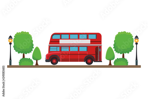 london double decker bus