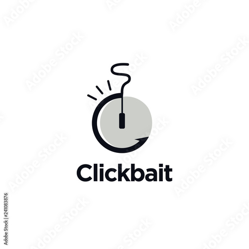 Click Bait Logo Design