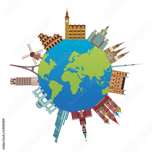 world monuments icon