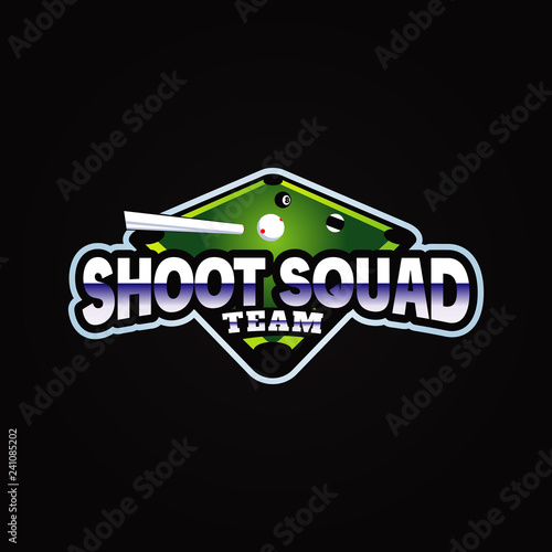 Pool Billiard Logo Symbol Icon