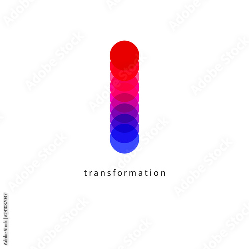 Icon change, transformation, evolution