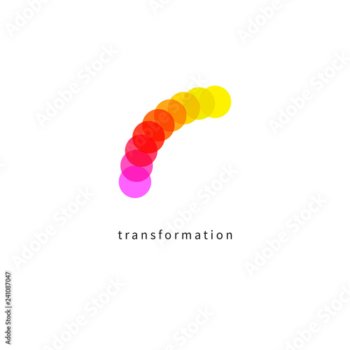 Icon change, transformation
