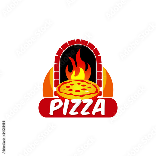 Pizza Hot Logo Symbol