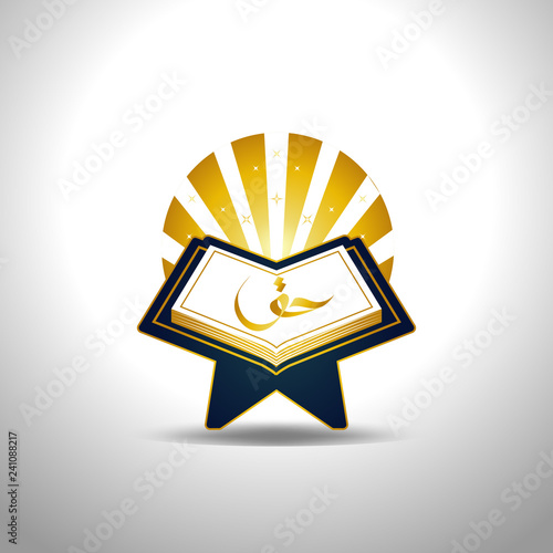 Holy Quran Logo Illustration Sign Symbol Icon