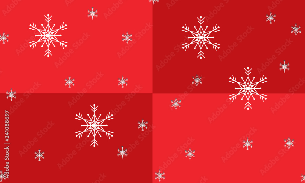 Snowflakes vector seamless pattern. Snowfall christmas repeat backdrop. Seamless pattern christmas snowfall, backdrop winter snowflake illustration Snowflakes vector seamless pattern. Snowfall christmas repeat backdrop. Seamless pattern christmas snowfall, backdrop winter snowflake illustration