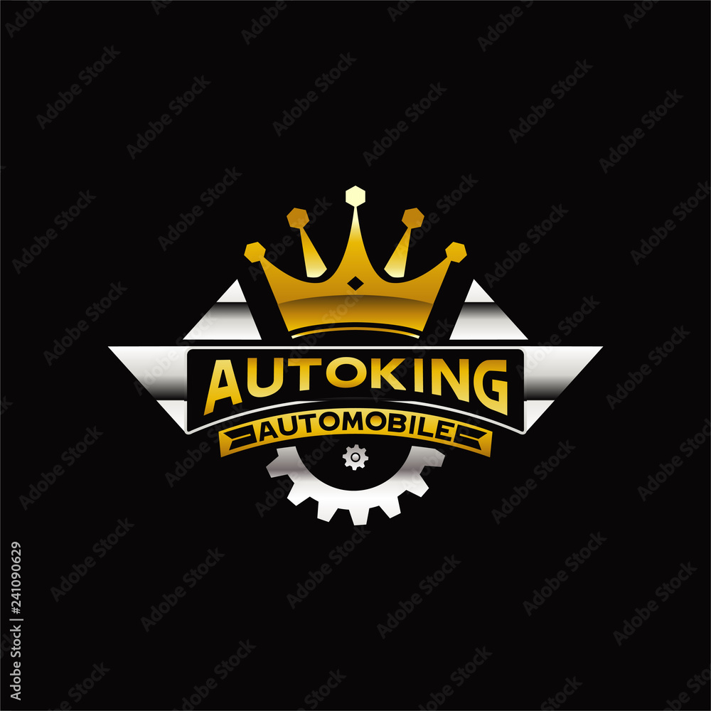 King Automobile Logo Sign Symbol Icon King Automobile Logo Sign Symbol Icon