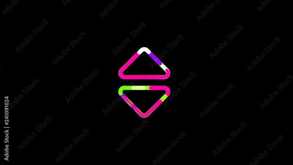 Circles gather in symbol sort. After it crumbles in a line and moves to the camera. Alpha channel black Circles gather in symbol sort. After it crumbles in a line and moves to the camera. Alpha channel black