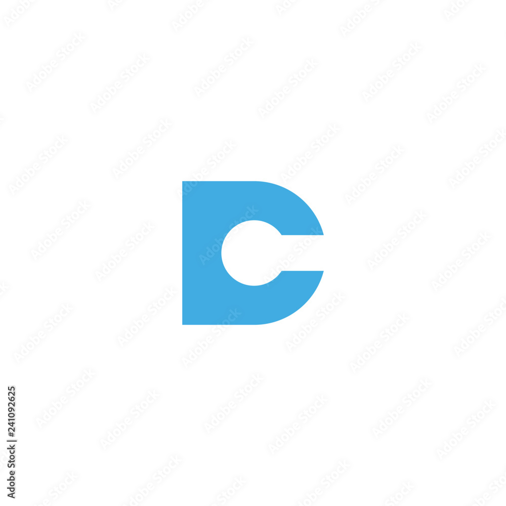 dc cd letter logo vector icon lettermark sign dc cd letter logo vector icon lettermark sign
