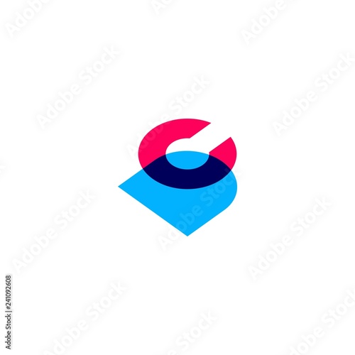 dc cd letter logo vector icon lettermark sign