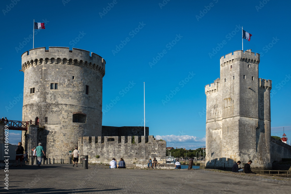 les tours de la Rochelle-France