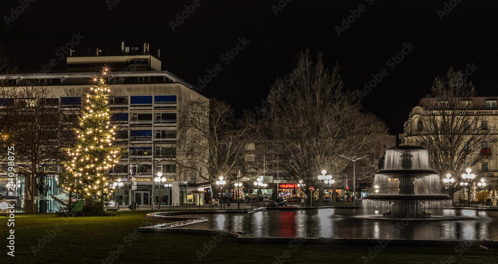 Wiesbaden an einem Wintermorgen Wiesbaden an einem Wintermorgen