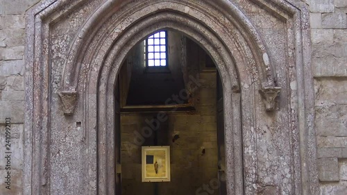 Wallpaper Mural 4K Italy, Castel del Monte, UNESCO heritage site, 13th century fortress Torontodigital.ca