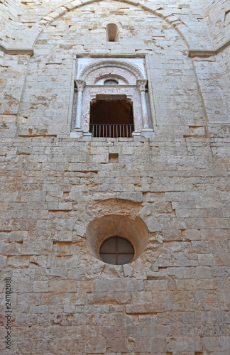 Italy  Castel del Monte  UNESCO heritage site  13th century fortress  interior