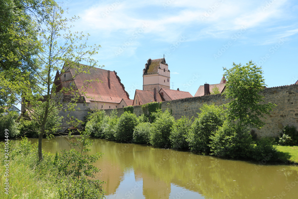 Stadtmauer von Dinkelsbühl, Mittelfranken Stadtmauer von Dinkelsbühl, Mittelfranken