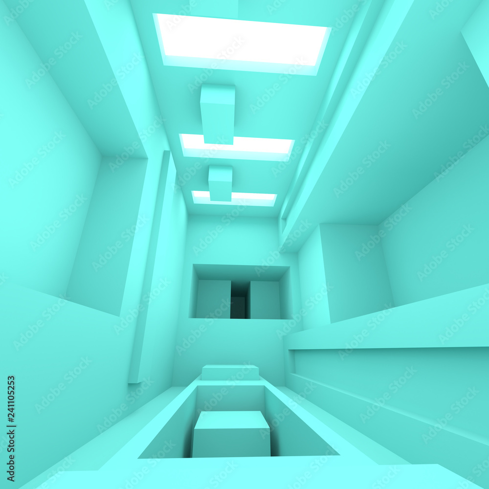 Obraz premium Futuristic Architecture Design