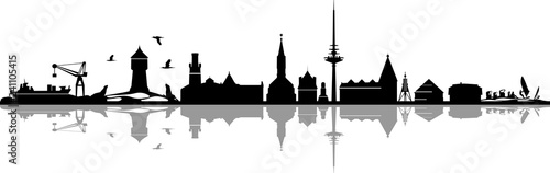 Cuxhaven Skyline Cityscape