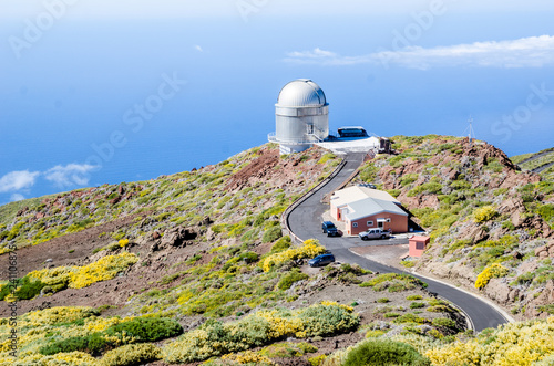 astromical observatory Roque de los muchachos la palma photo