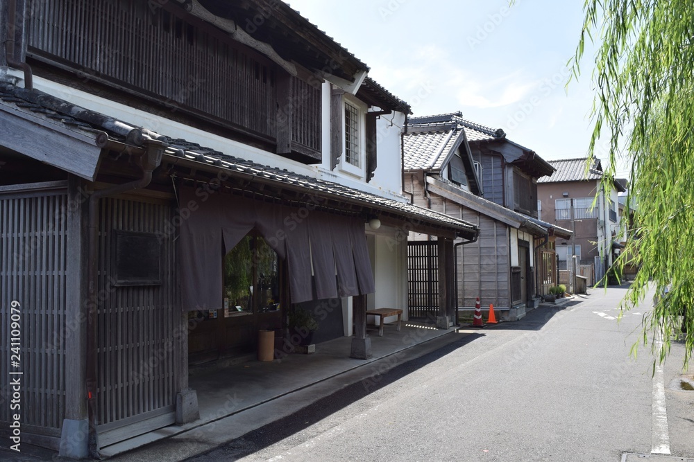 Koedo Sawara, which is Japanese old town area in Chiba Prefecture, Japan
