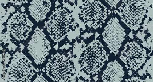 Seamless Snake Skin Pattern