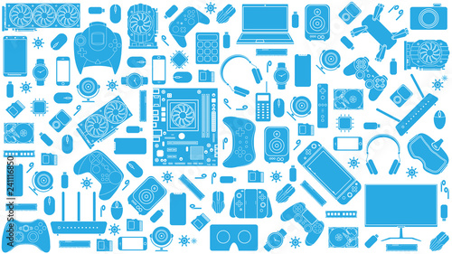Gadgets and devices pattern