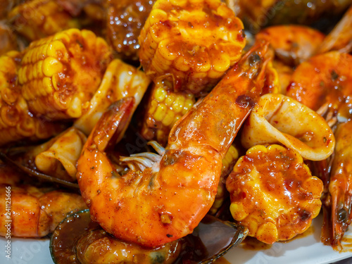 cajun mixed seafood