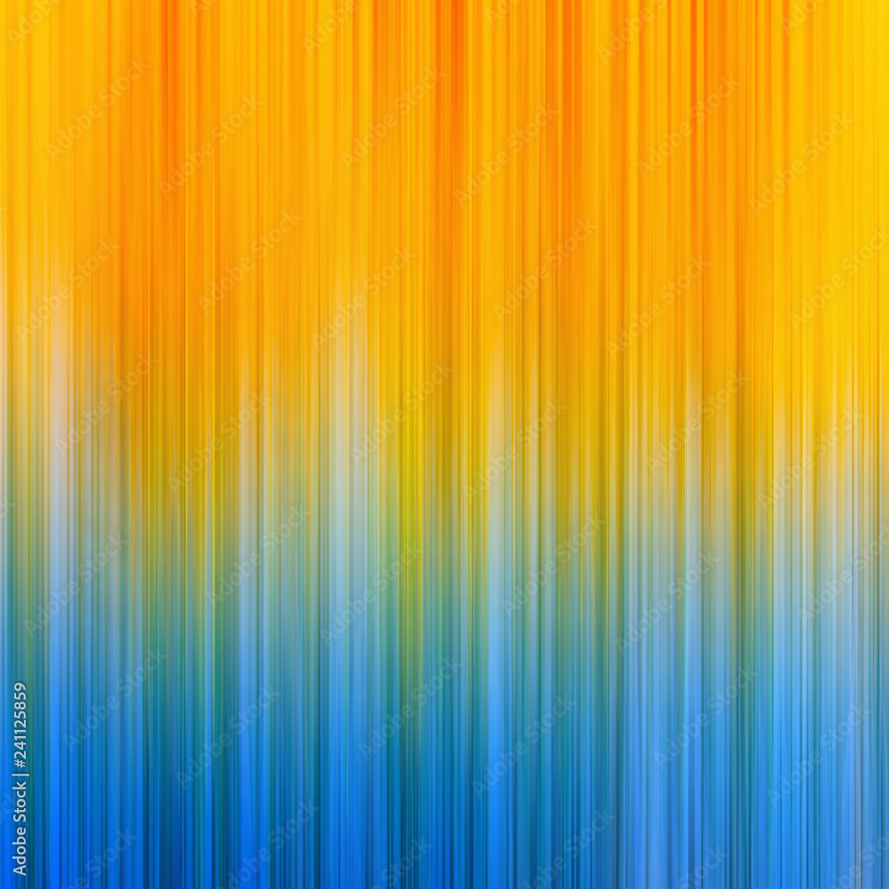 Obraz premium Abstract Motion Blurred Orange Blue Gradient Background