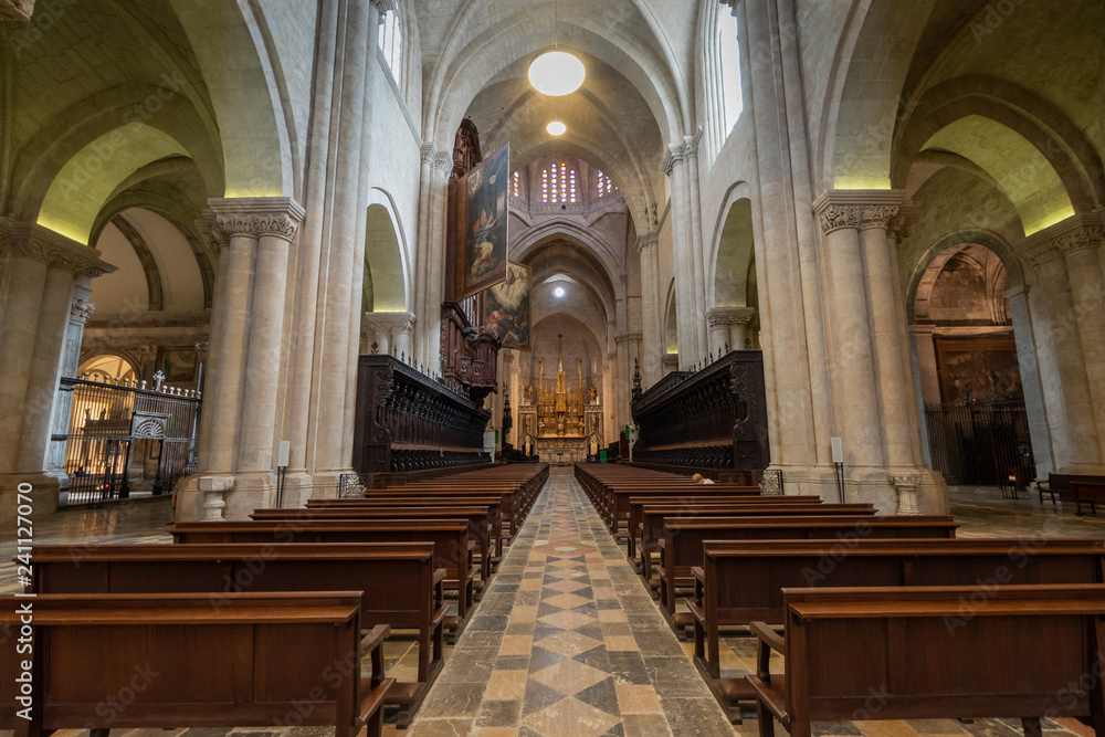 Obraz premium Details of the Cathedral of Tarragona, Catalonia, Spain