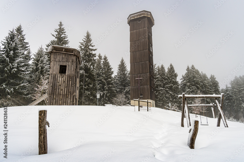 Schwarzer Grat im Winter Schwarzer Grat im Winter