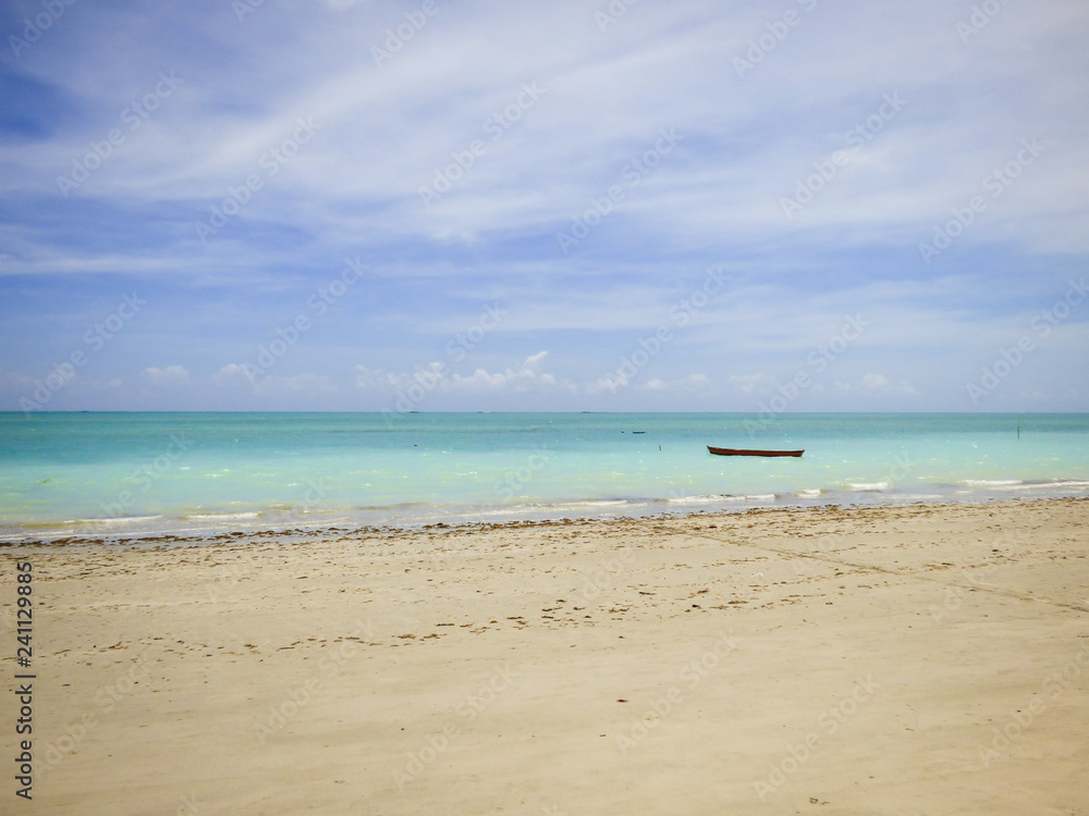 A view of Pilar Beach on Itamaraca Island (Pernambuco state, Brazil) A view of Pilar Beach on Itamaraca Island (Pernambuco state, Brazil)