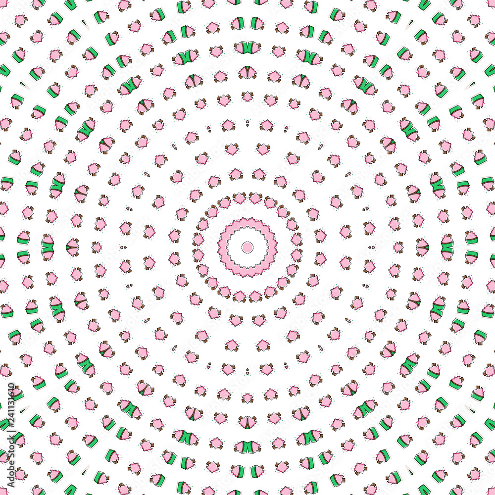 Abstract kaleidoscope background Abstract kaleidoscope background