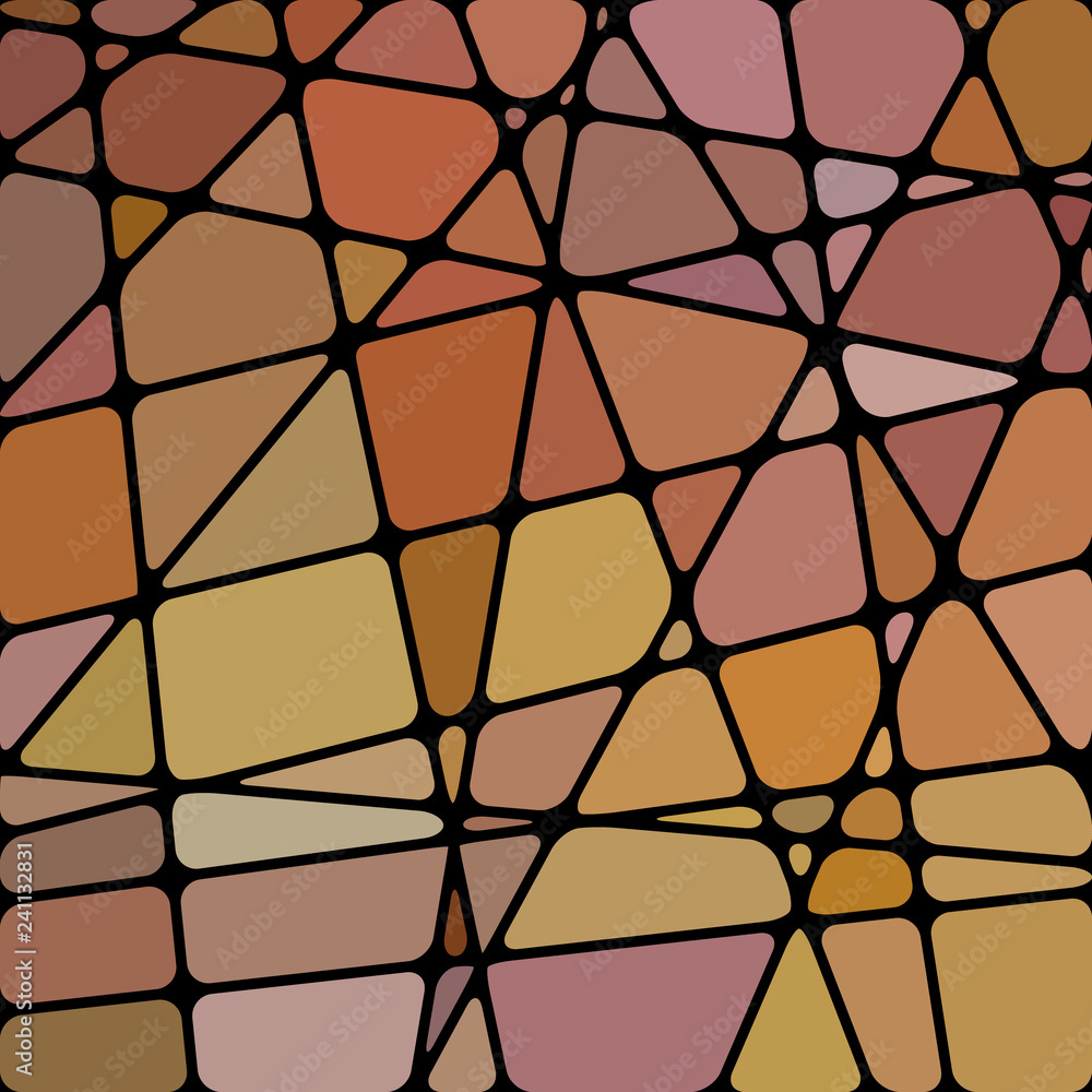 abstract vector stained-glass mosaic background abstract vector stained-glass mosaic background