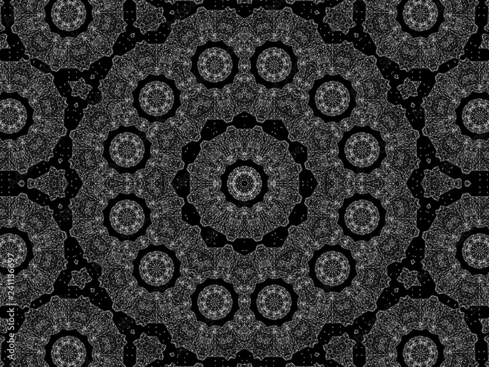 Abstract kaleidoscope background Abstract kaleidoscope background